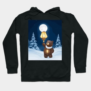 Bear with lantern Hoodie